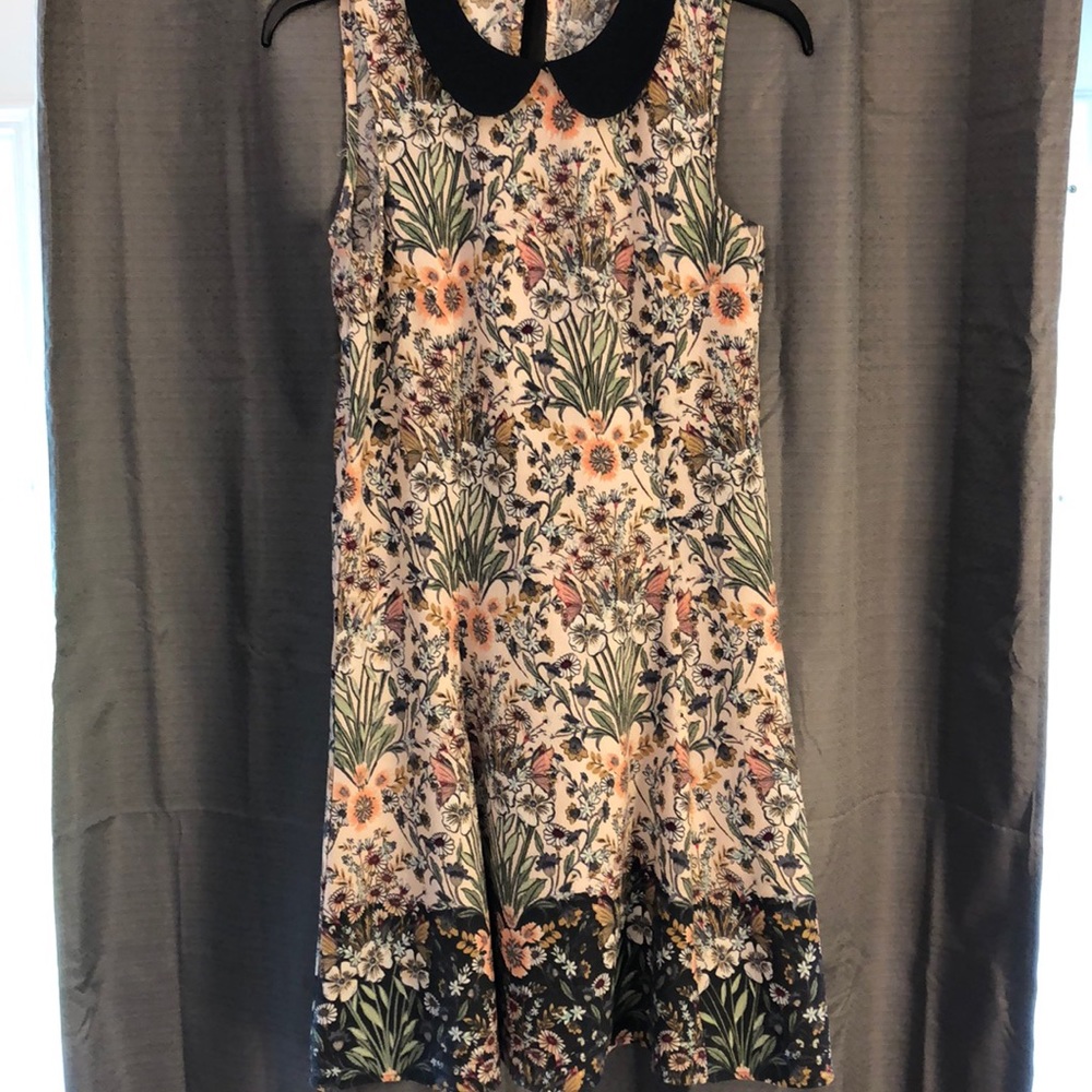 Lauren Conrad Floral Peter Pan Dress